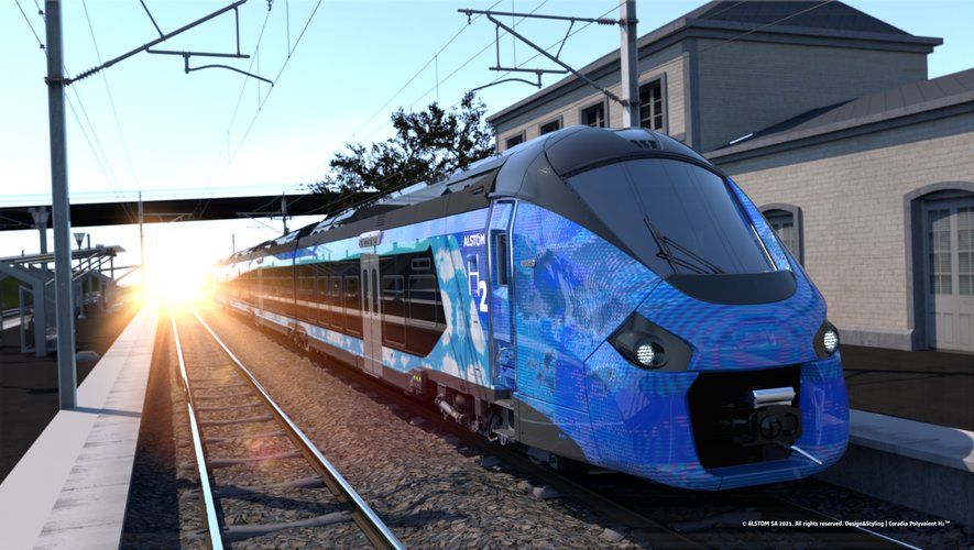 Le futur train Régiolis à hydrogène circulera sur la nouvelle ligne Montréjeau-Luchon