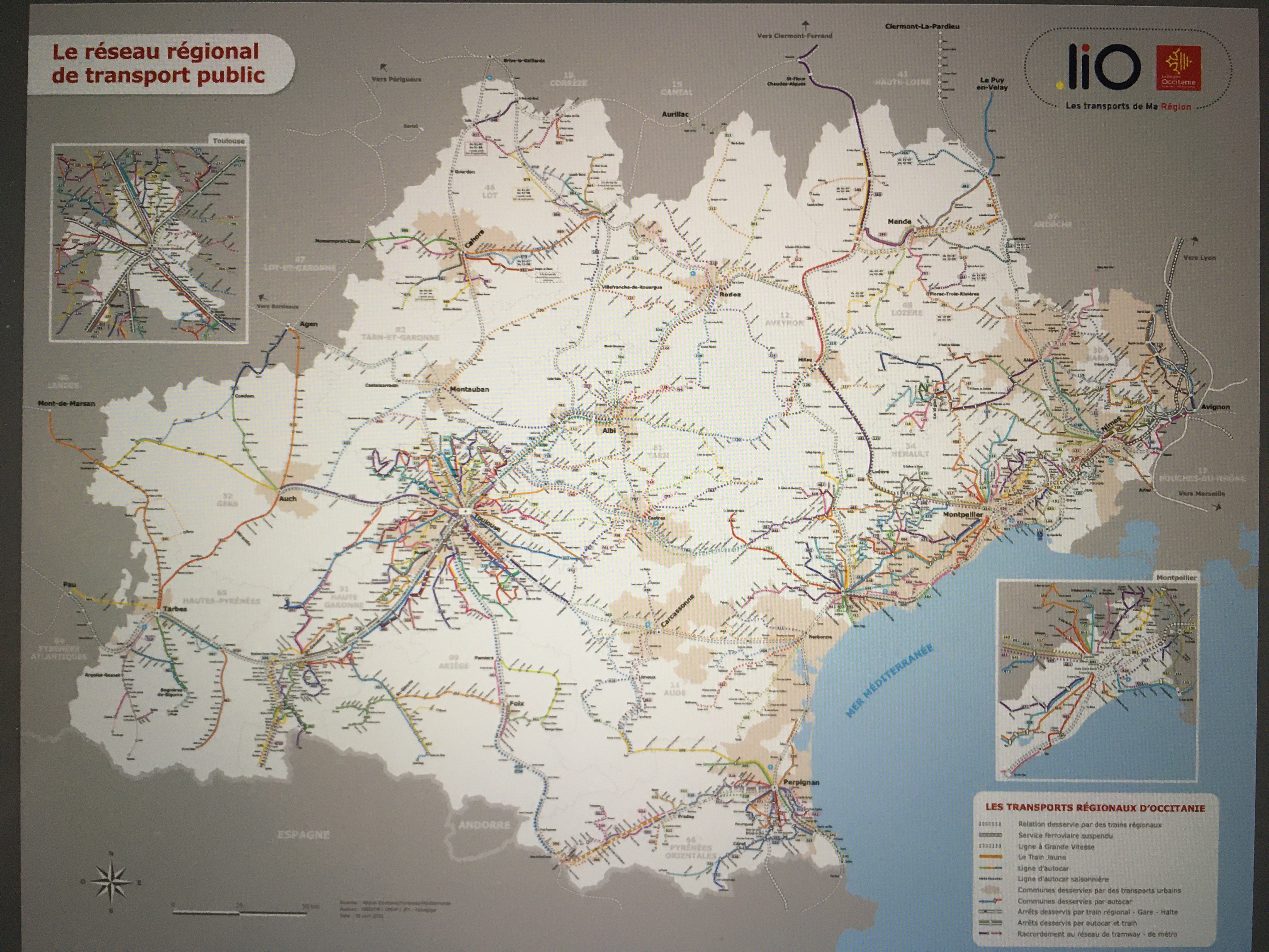 Liens vers les associations de défense des usagers des services ferroviaires en Occitanie